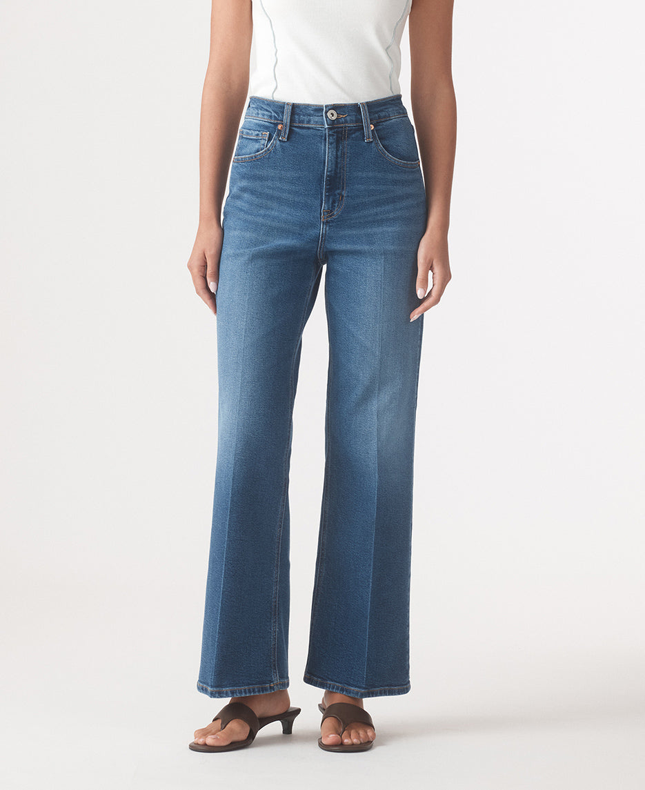 Cindy High Rise Bootleg Sky Jean