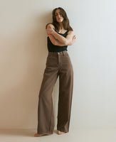 Claudia High Rise Relaxed Cacao Jean