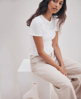 Claudia High Rise Wide Rice Jean
