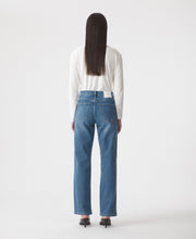 Elise Mid Rise Straight Liberty Jean