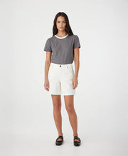 Martha Mid Rise Long White Short