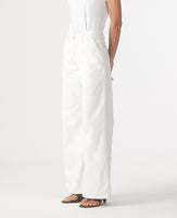Skye Mid Rise Wide Jean Bone