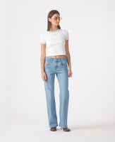 Veronica Mid Rise Flare Bay Jean
