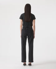 Zoe High Rise Straight Ash Black Jean