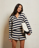 Alison Jersey Collared Top