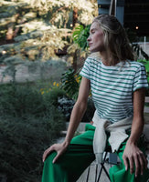 Everett Stripe Crew Tee