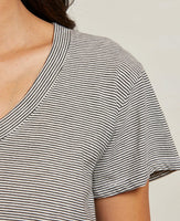Hendrix Stripe V-Neck Tee