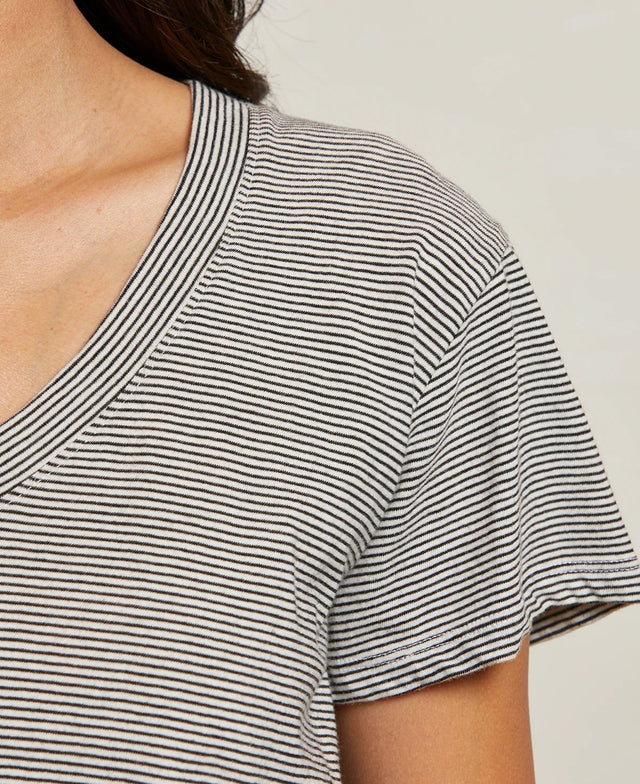 Hendrix Stripe V-Neck Tee