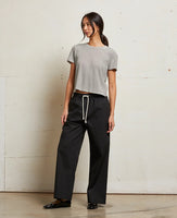 Harley Stripe Boxy Crew Tee