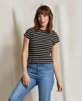 Julia Stripe Baby Tee