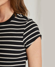 Julia Stripe Baby Tee