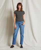 Julia Stripe Baby Tee