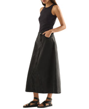 Ruby Maxi Aged Black Skirt