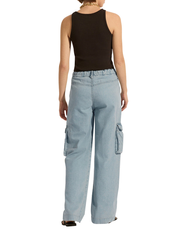 Jessica High Wide Leg Utility Pant