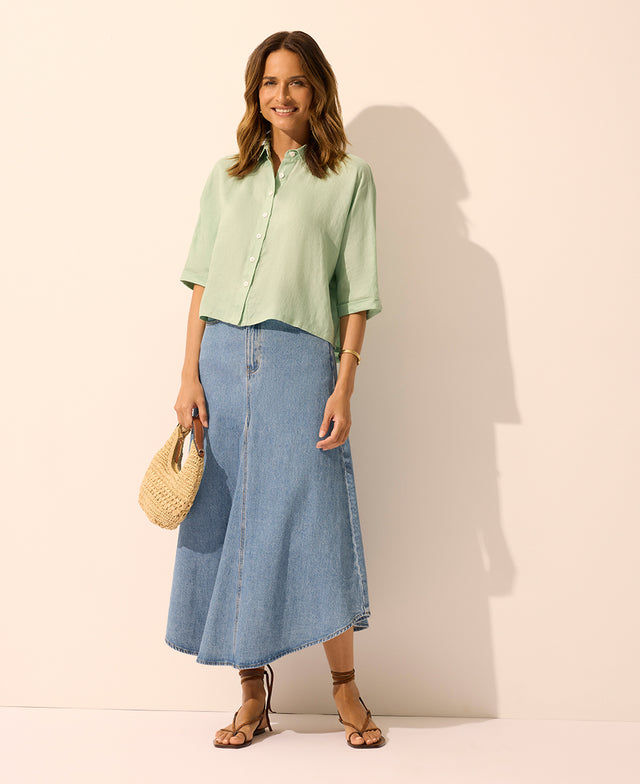 Clovelly Denim Skirt