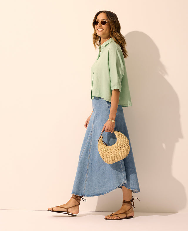 Clovelly Denim Skirt