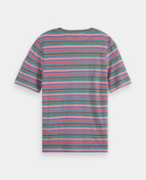 Textured Stripe Slim Fit T-Shirt