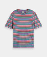 Textured Stripe Slim Fit T-Shirt