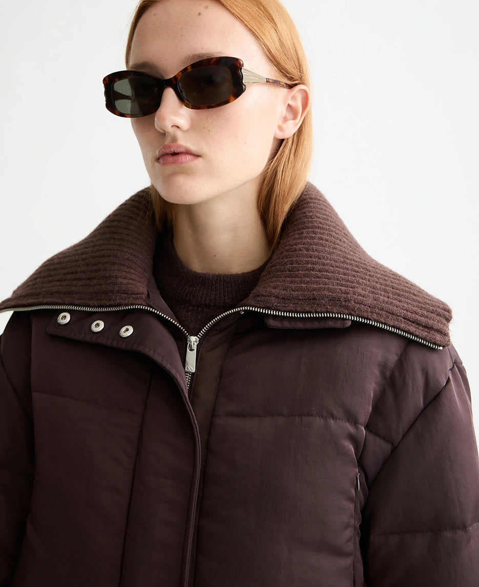Aviator Collar Puffer