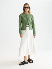 Button Up LS T-Shirt