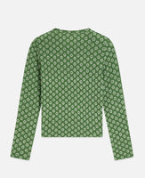 Button Up LS T-Shirt