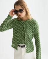 Button Up LS T-Shirt