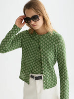 Button Up LS T-Shirt