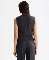 Compact Knitted Spencer Vest