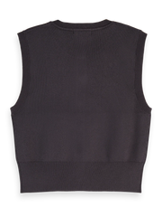 Compact Knitted Spencer Vest