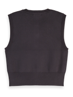 Compact Knitted Spencer Vest