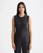 Compact Knitted Spencer Vest