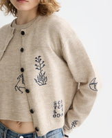 Crew Neck Cardigan