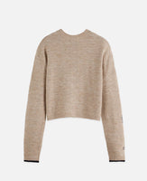 Crew Neck Cardigan