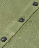 Crew-Neck Cardigan