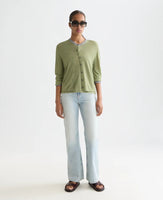 Crew-Neck Cardigan