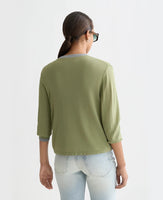 Crew-Neck Cardigan
