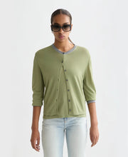 Crew-Neck Cardigan