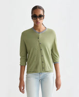 Crew-Neck Cardigan