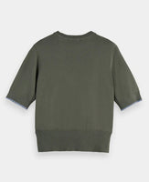 Crew Neck SS Pullover