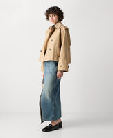 Cropped Trench Coat