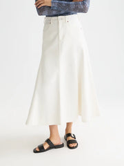 Denim Maxi Skirt