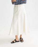 Denim Maxi Skirt