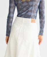 Denim Maxi Skirt