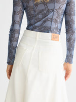 Denim Maxi Skirt