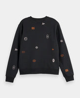 Embroidery Regular Fit Sweatshirt