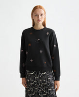 Embroidery Regular Fit Sweatshirt