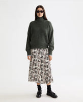 Fuzzy Crew Neck Pullover