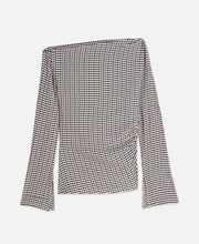 Gingham LS T-Shirt