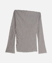 Gingham LS T-Shirt