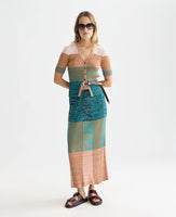 Maxi Ribbed Skirt
